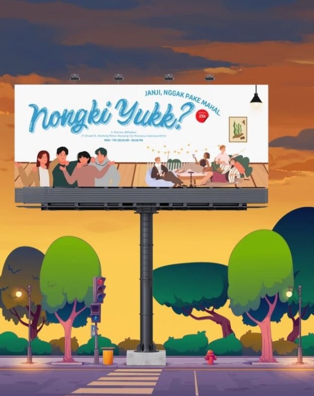 PROMOSI BILLBOARD PIKA BUN